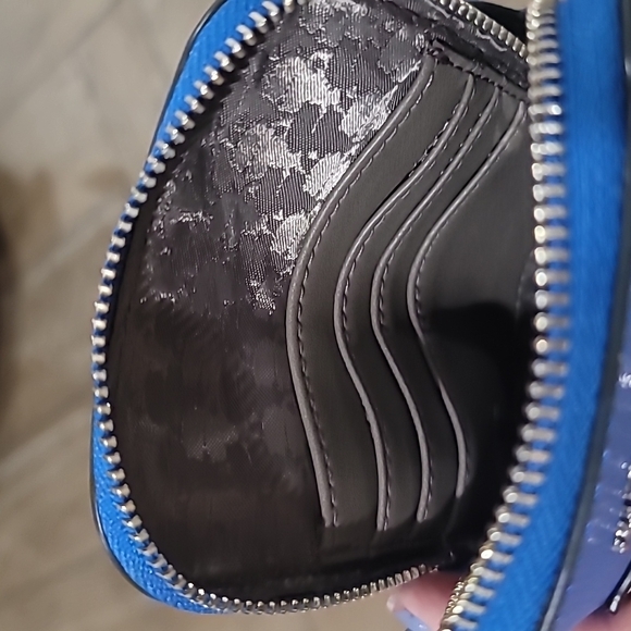 KARL LAGERFELD PARIS Maybelle Logo Crossbody Bag Cobalt - Picture 10 of 16